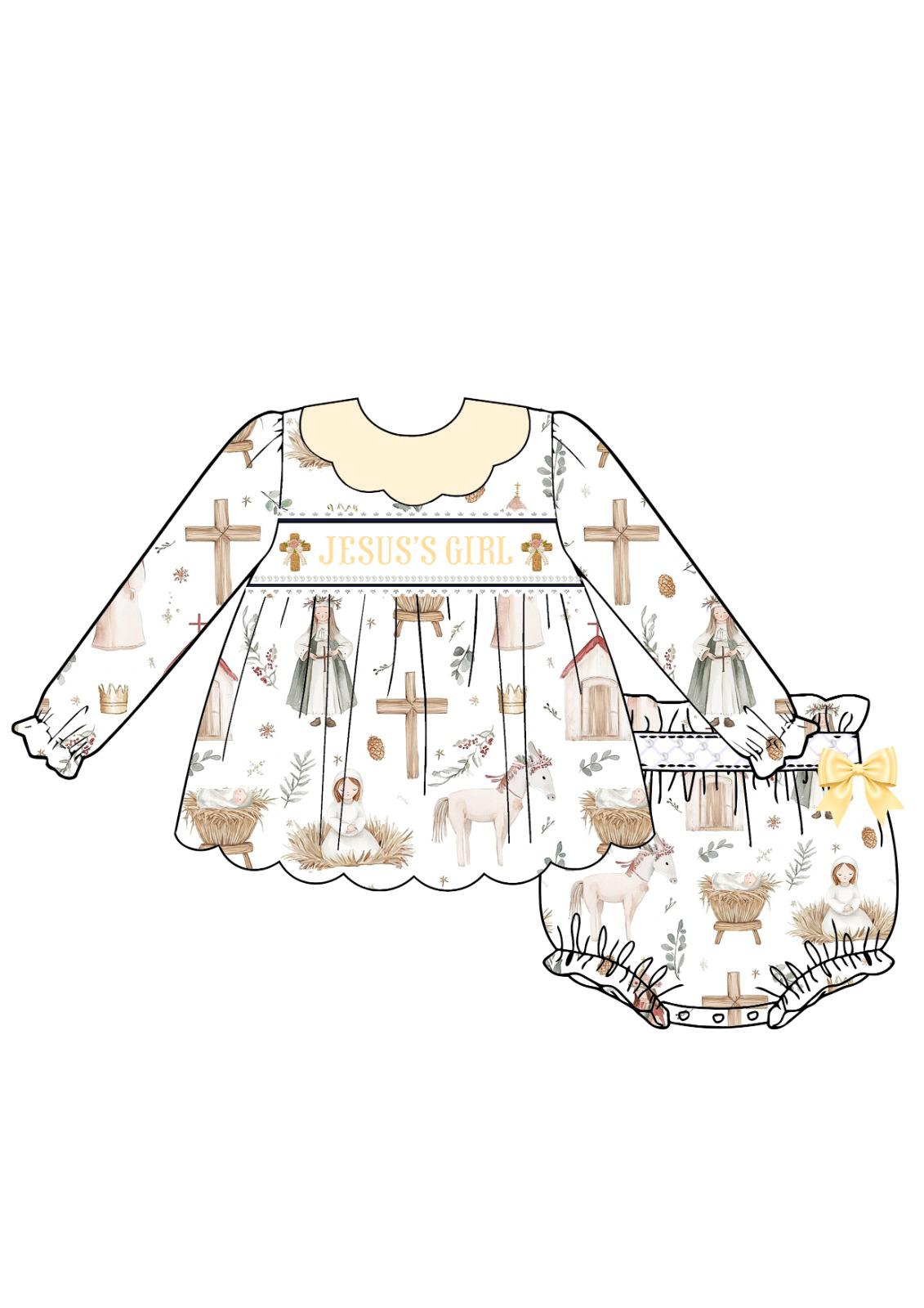 Jesus’s Girl Diaper set